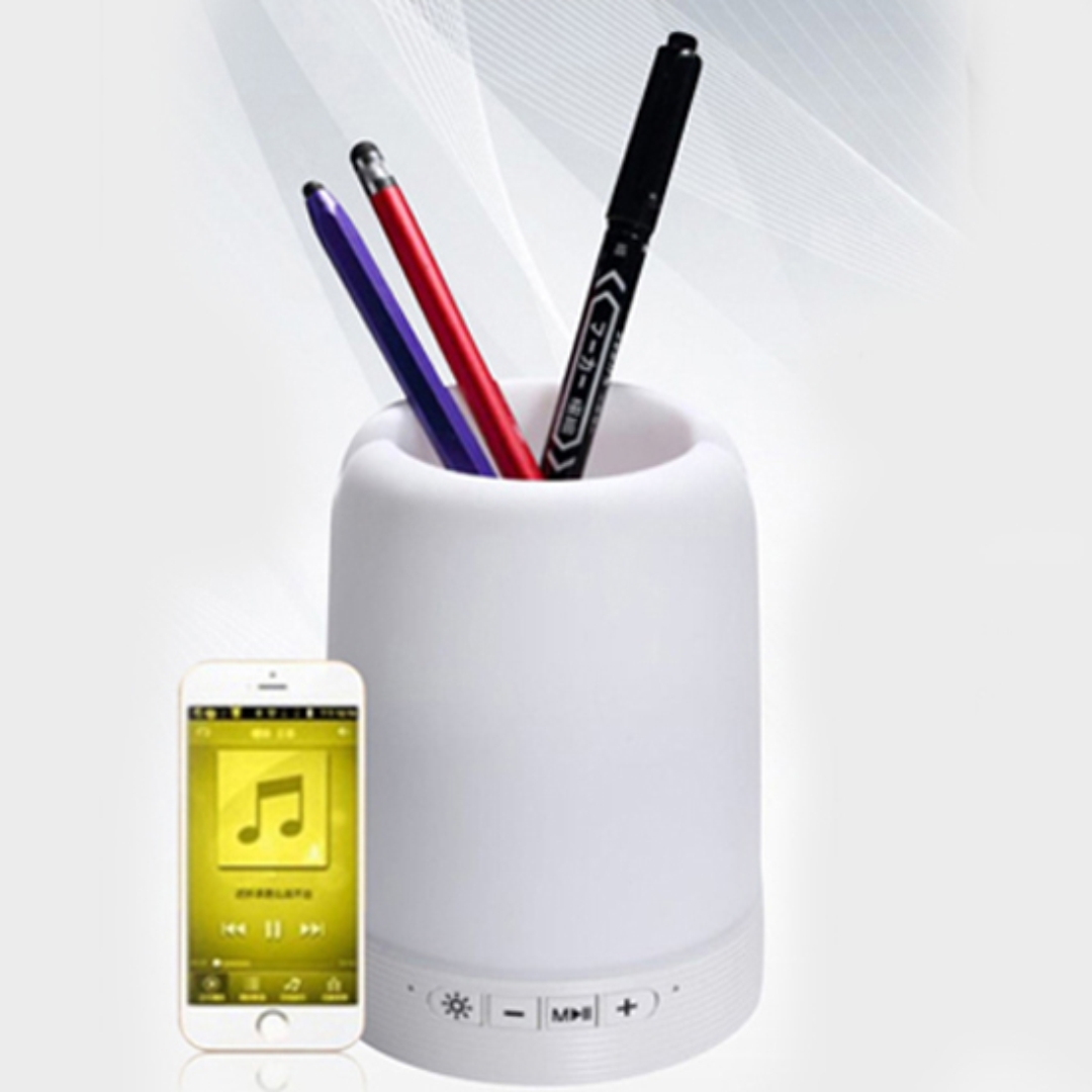 Pen Stand Bluetooth Speaker with Mobile Holder (5W)