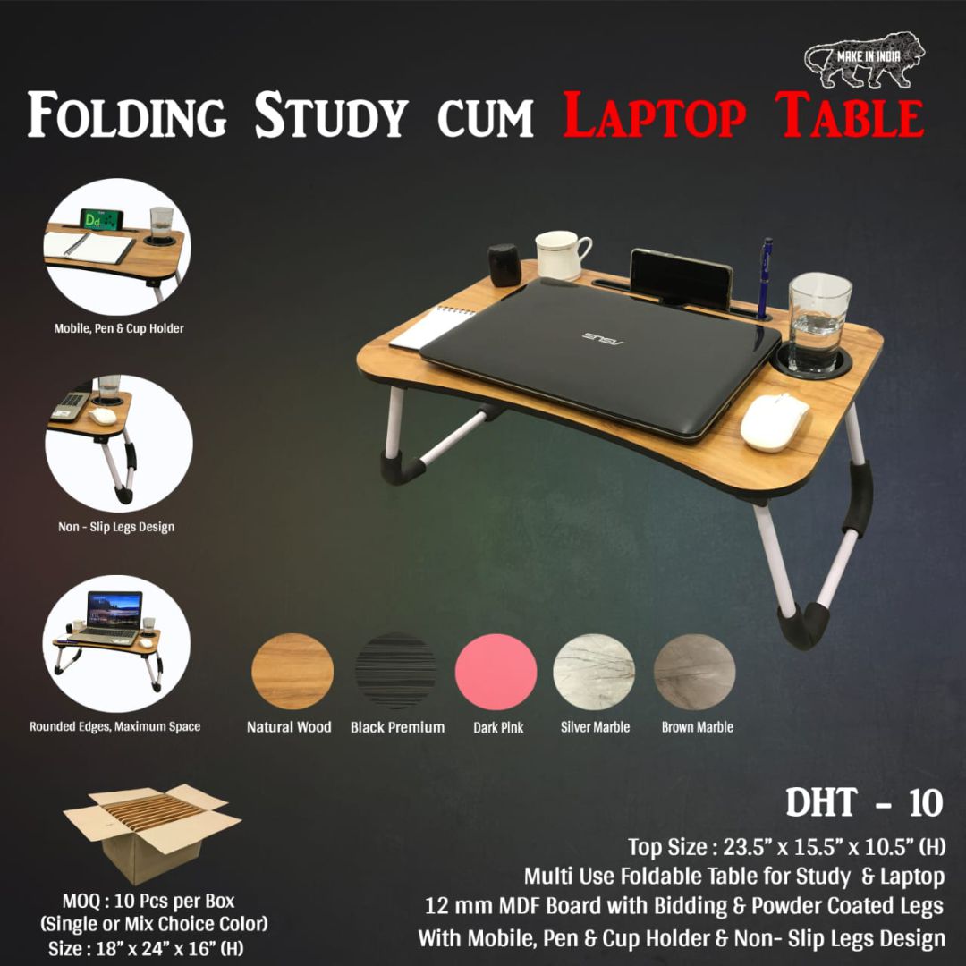 Folding Study Cum Laptop Table