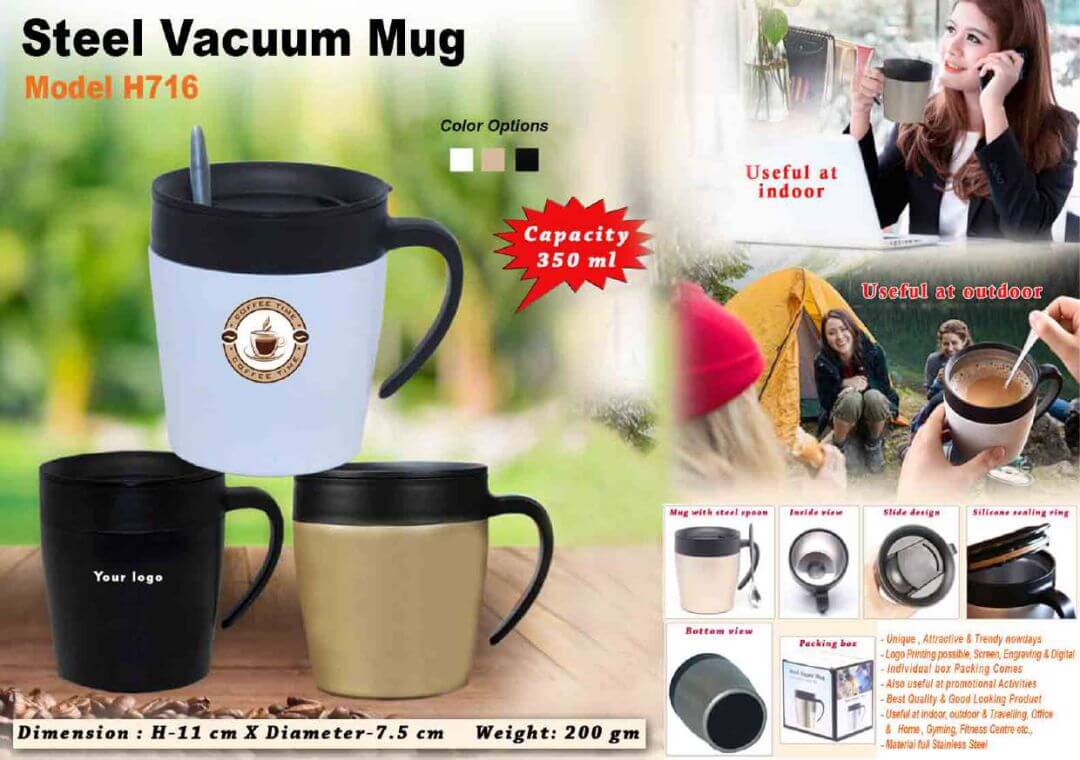 Steel Vacuum Mug 716 Steel Vacuum Mug 716