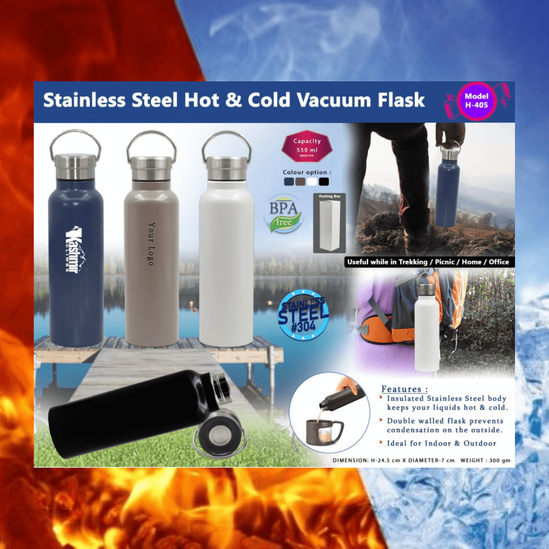 Stainless Steel Hot & Cold Vacuum Flask H-405