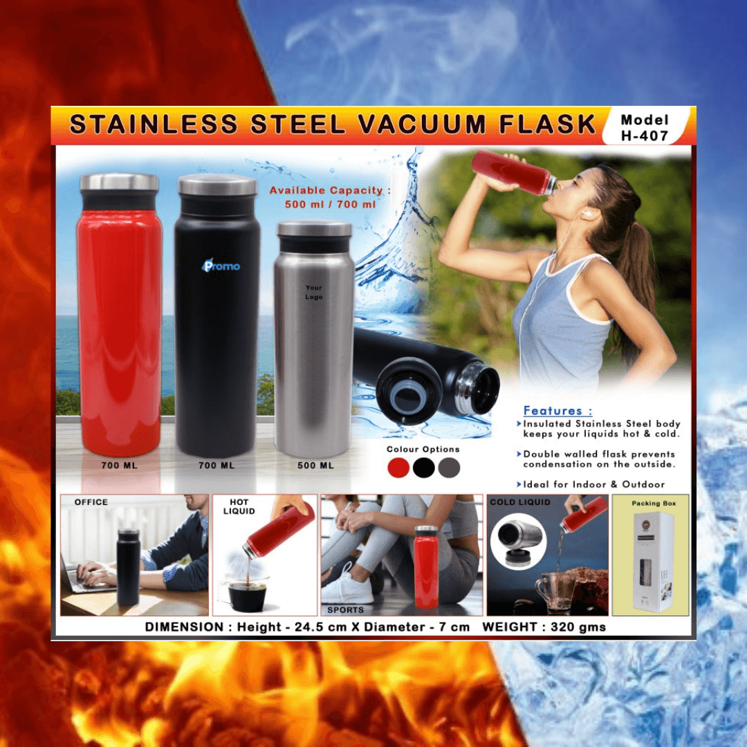 Stainless Steel Vacuum Flask H-407