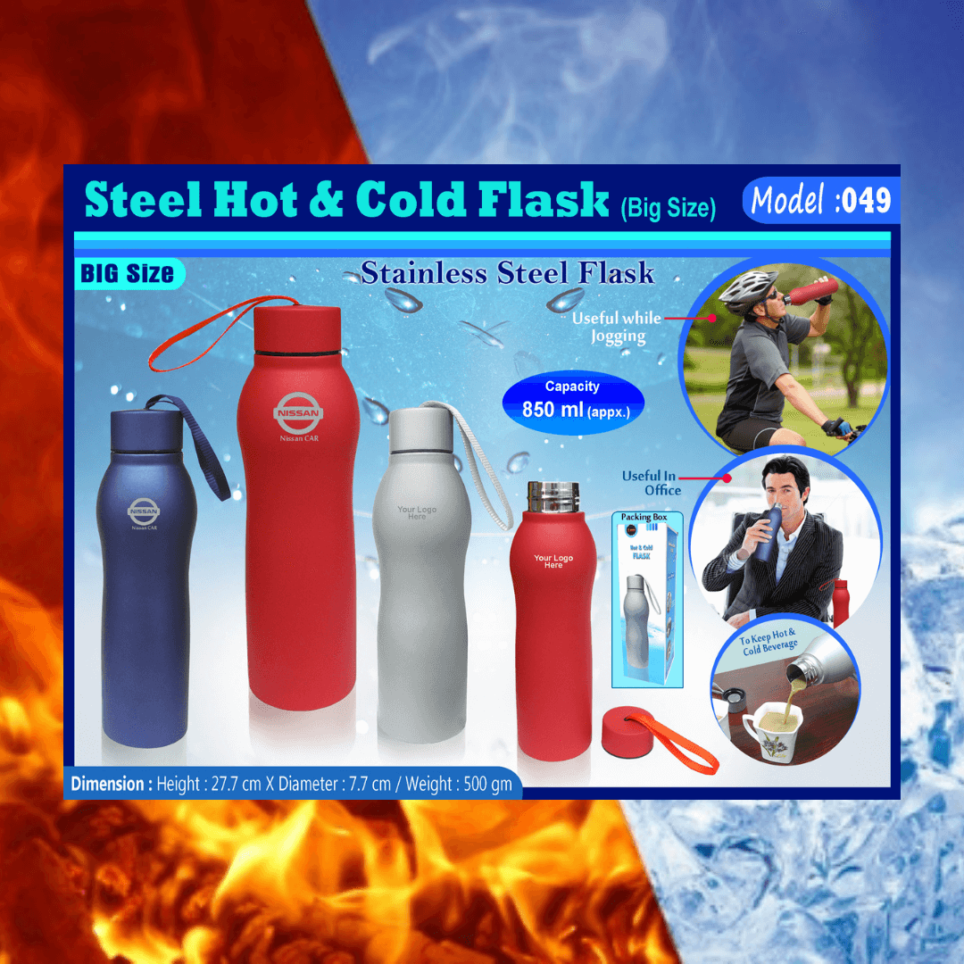 Steel Hot & Cold Flask H-049