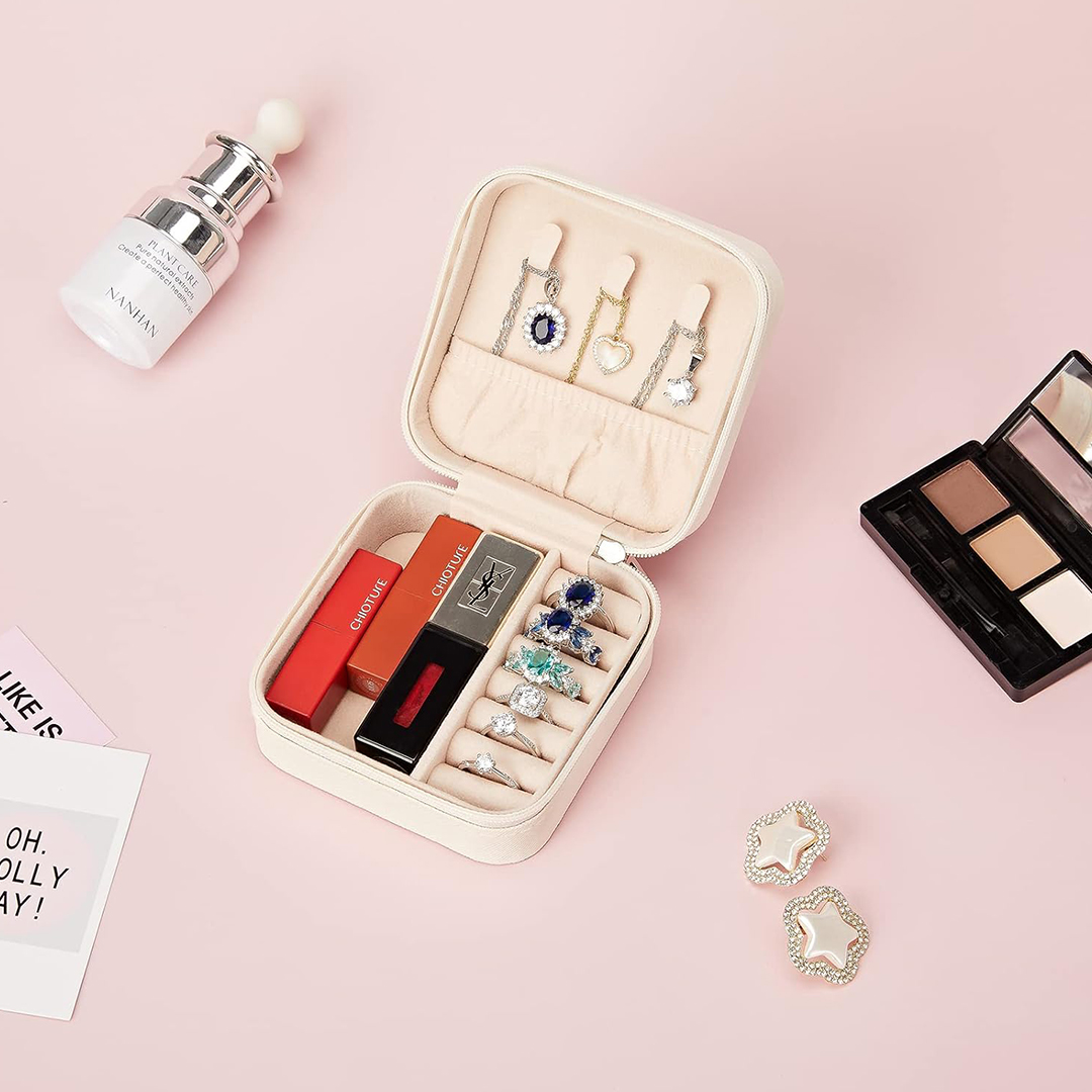 Mini Jewellery Storage Box Gift For Mom - White