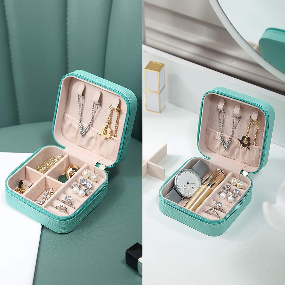Mini Jewellery Storage Box Gift For Wife - Light Green