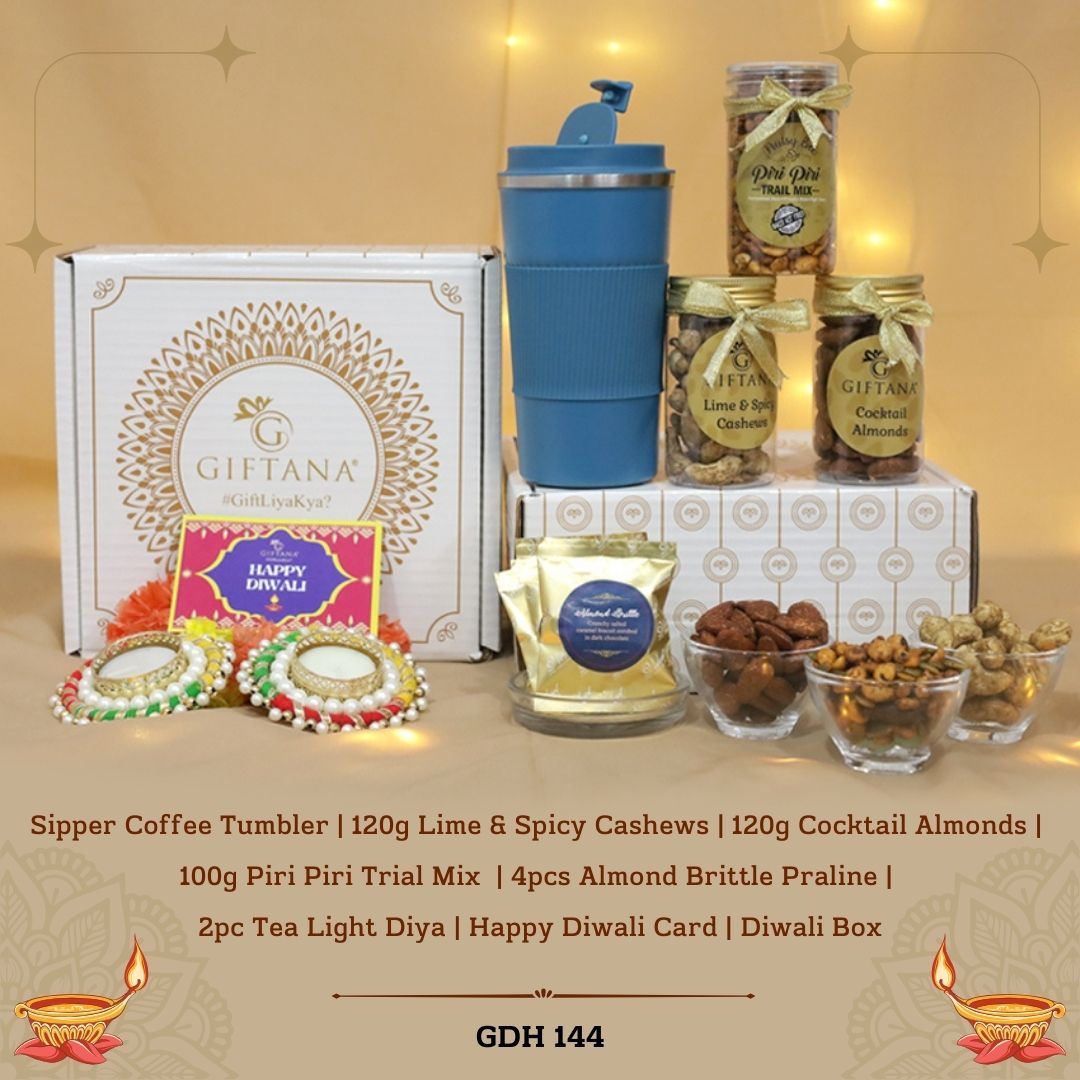 Diwali Tumbler and Dry Fruits Set - GDH 144 Diwali Tumbler and Dry Fruits Set - GDH 144