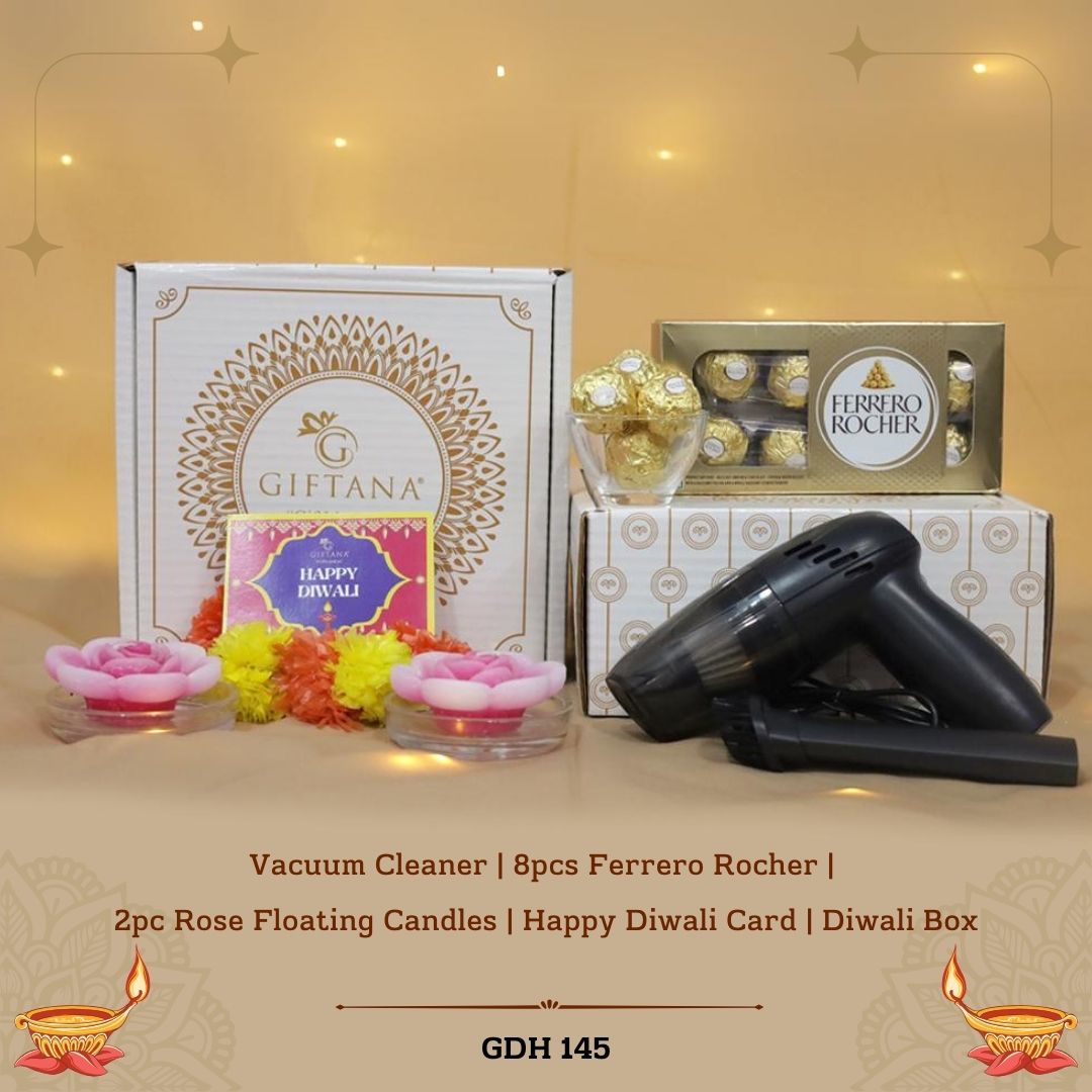 Diwali Vaccum Cleaner and Chocolates Set - 145 Diwali Vaccum Cleaner and Chocolates Set - 145