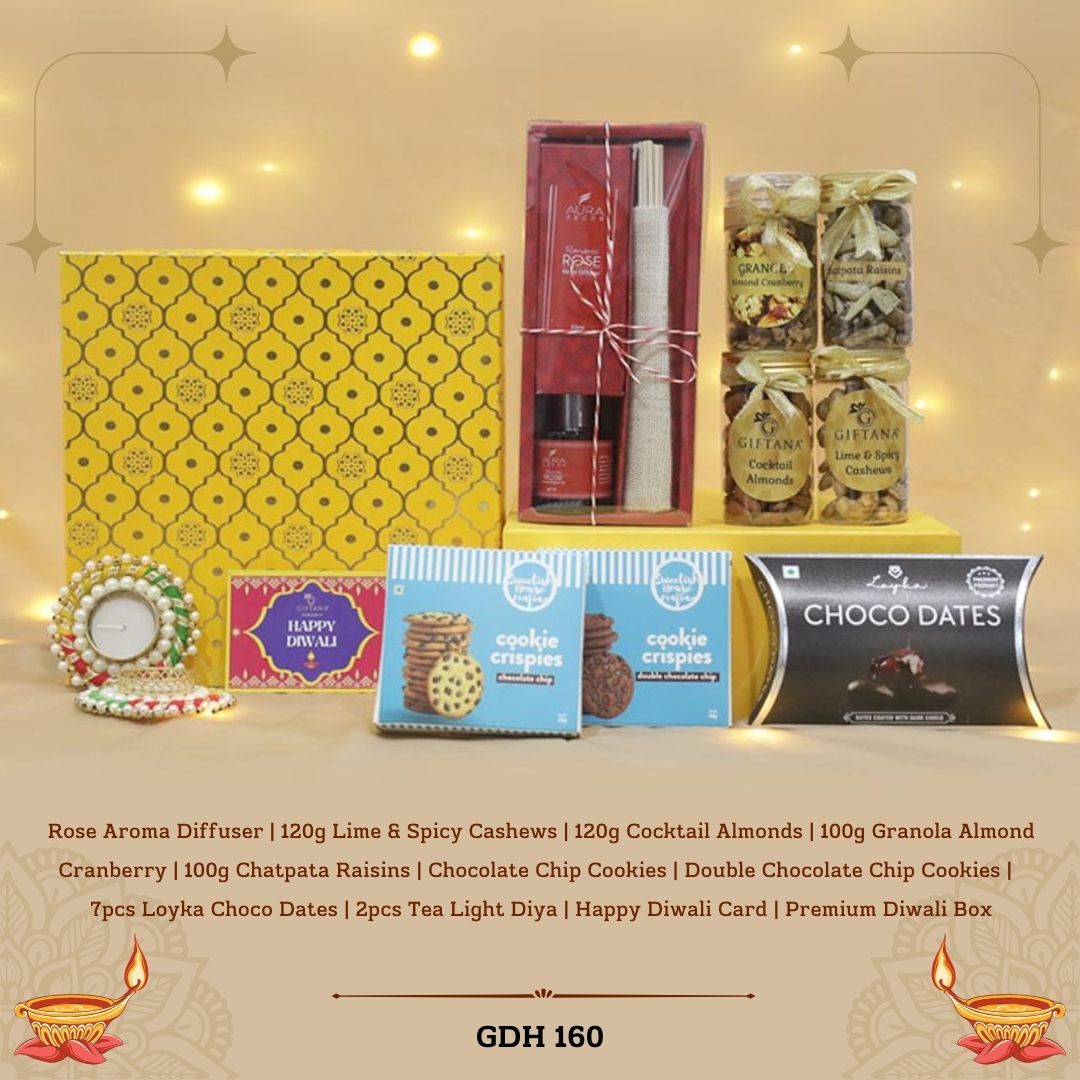 Exquisite Diwali Gifting Box - GDH 160 Exquisite Diwali Gifting Box - GDH 160