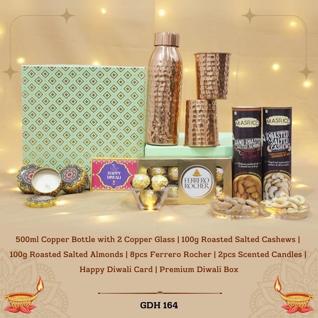 Diwali Copper Elegance Set - GDH 164 Diwali Copper Elegance Set - GDH 164