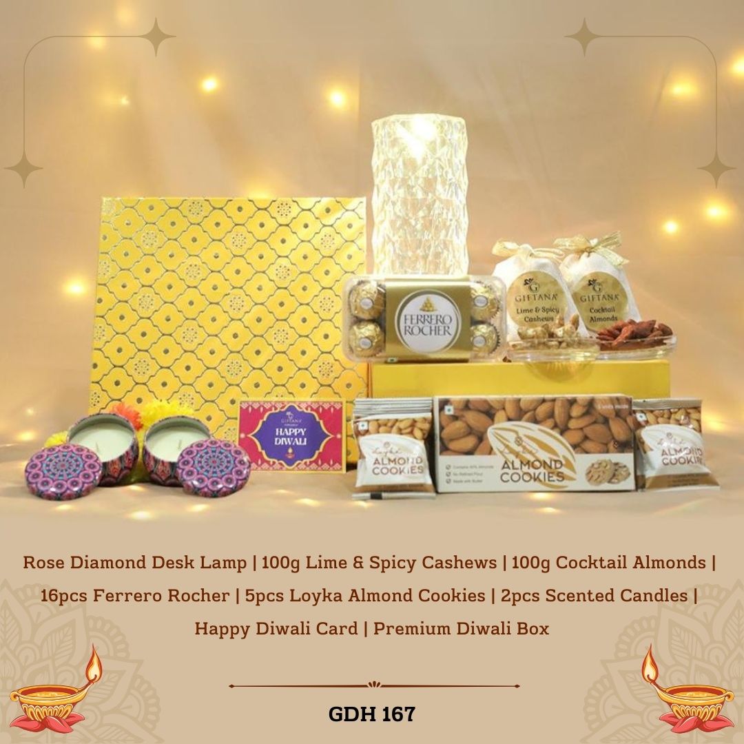 Elegant Illumination Diwali Gift Box - GDH 167 Elegant Illumination Diwali Gift Box - GDH 167