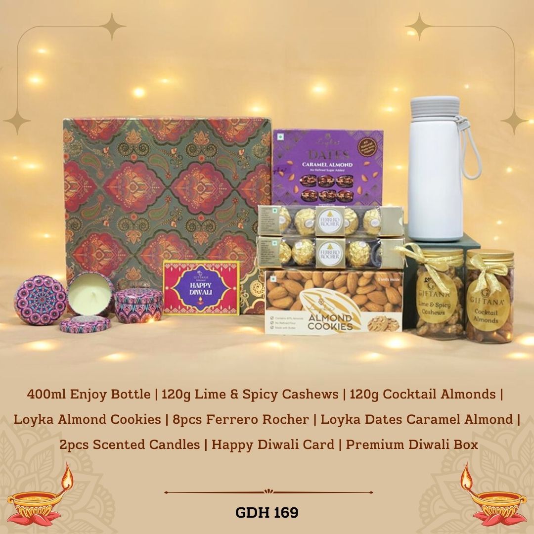 Festive Delight Diwali Gift Box - GDH 169 Festive Delight Diwali Gift Box - GDH 169