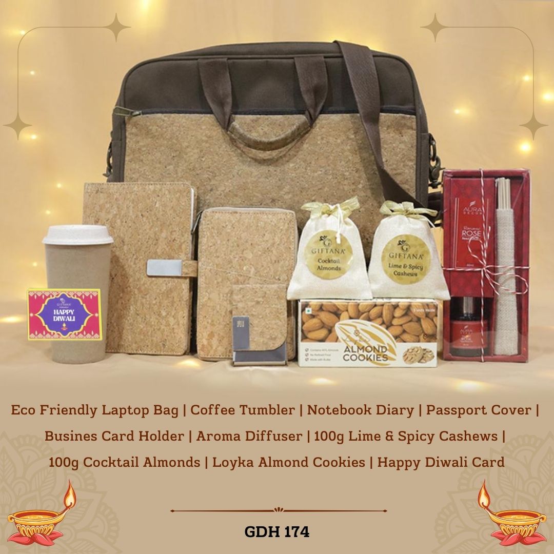 Diwali Premium Eco-Friendly Corporate Gift Set - GDH 174 Diwali Premium Eco-Friendly Corporate Gift Set - GDH 174