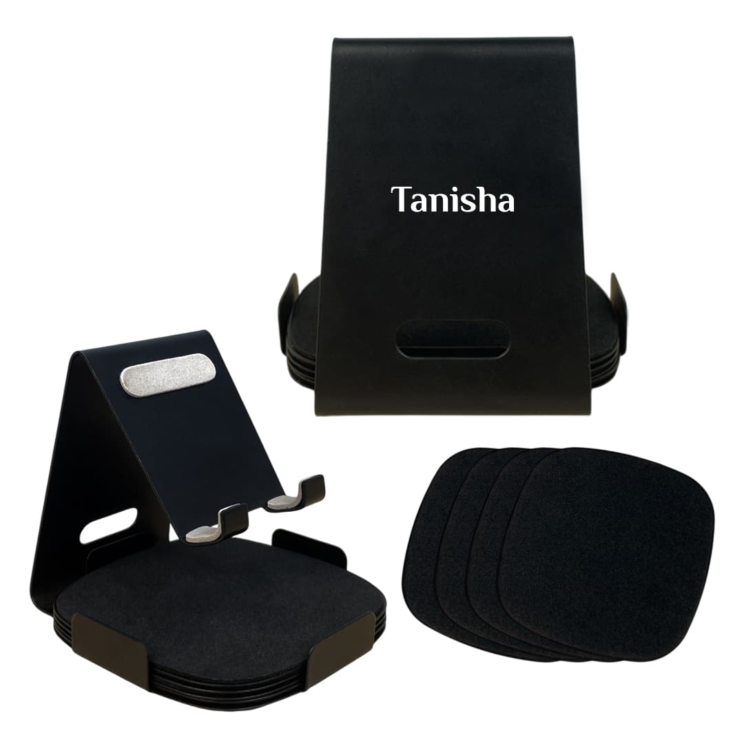 1744616819_Metal_Mobile_Stand_with_Matching_Coasters-black