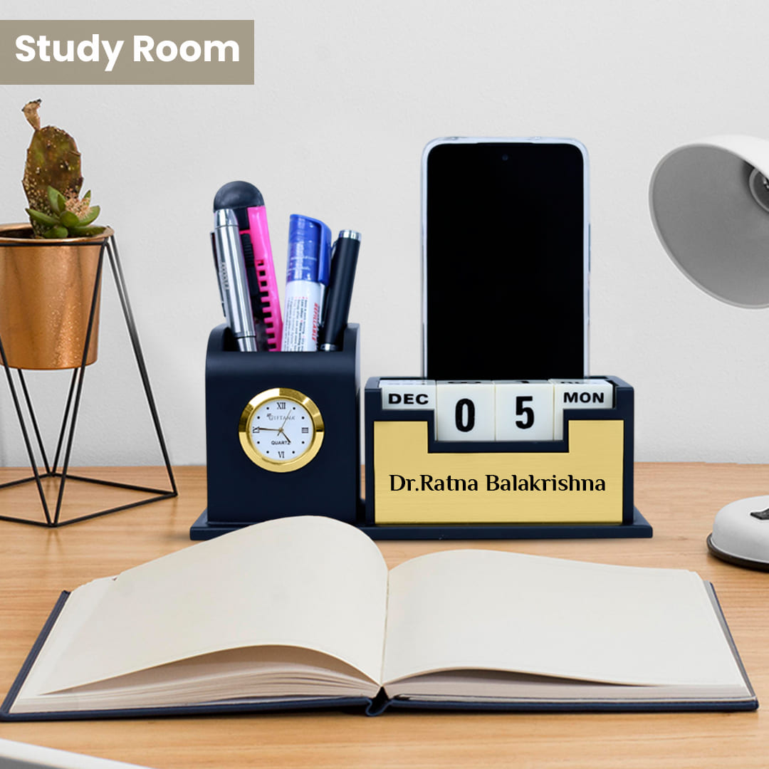 Gold Finish Desk Organizer – Elegant & Functional Gold Finish Desk Organizer – Elegant & Functional