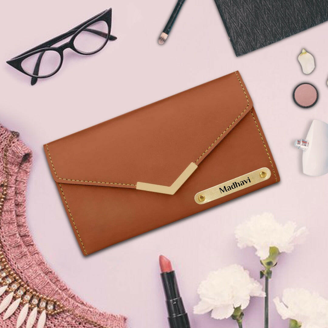 Corporate Gift for Women – Elegant Personalized Ladies Wallet