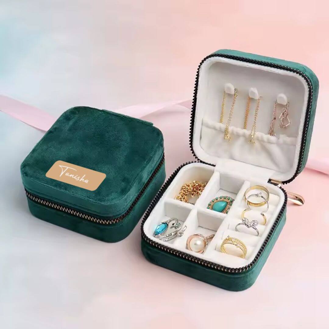 Premium Corporate Gift – Elegant Personalized Mini Jewellery Storage Box