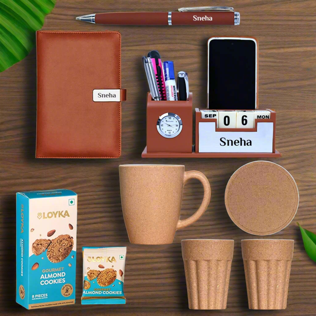 Premium Eco Gift Set - Personalized Work & Style Essentials Premium Eco Gift Set - Personalized Work & Style Essentials