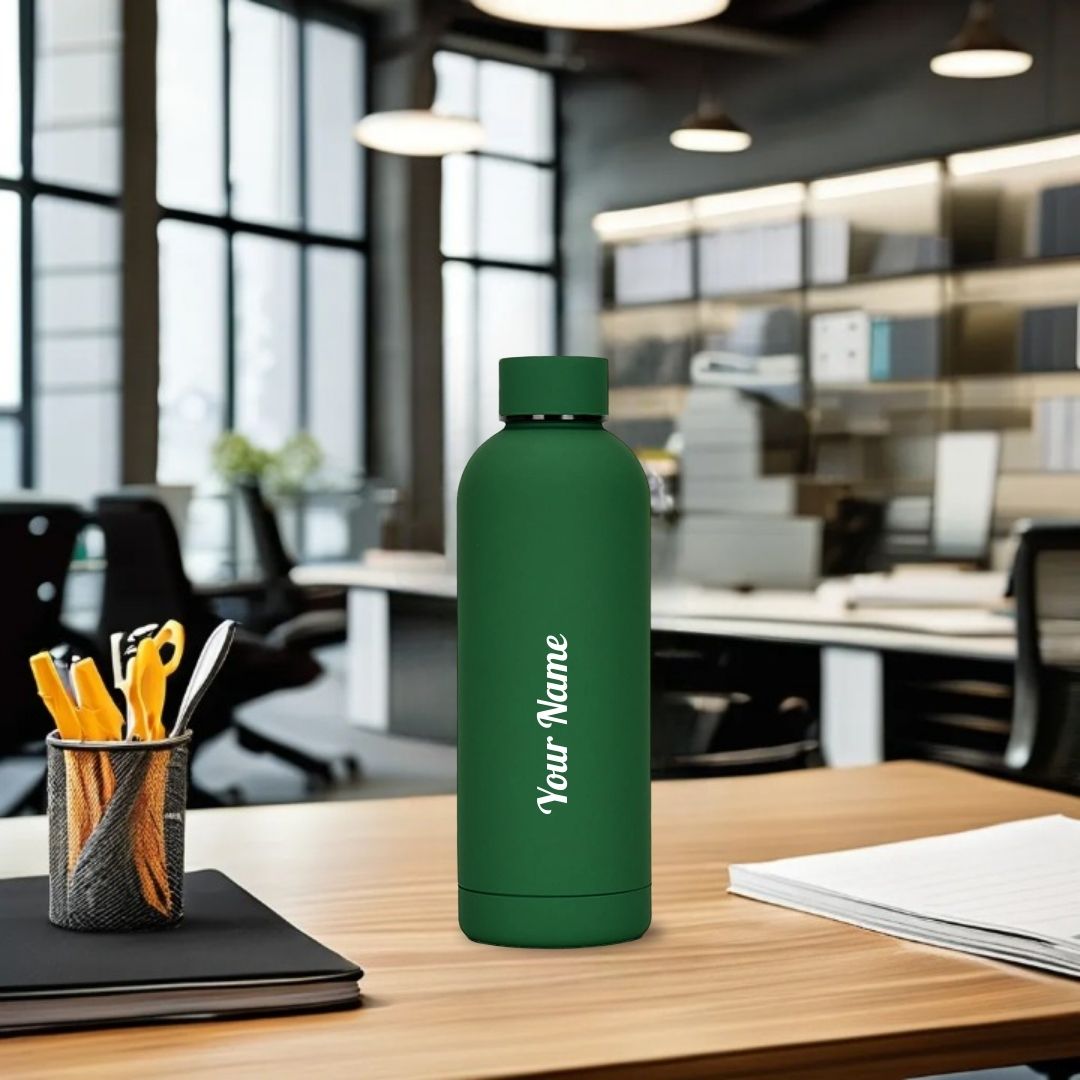 Personalized Rubber Finish Flask-Stylish & Functional Gift Personalized Rubber Finish Flask-Stylish & Functional Gift