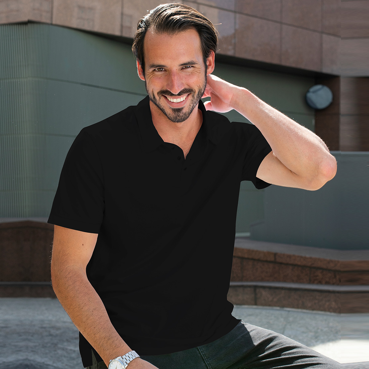 Corporate Cotton Collar T-Shirt-Ideal for Team Uniforms Corporate Cotton Collar T-Shirt-Ideal for Team Uniforms