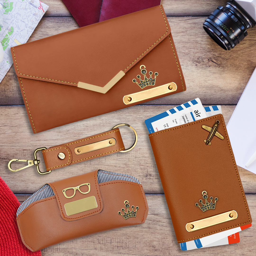 Personalized Corporate Gifts - Elegant 4-in-1 Gift Set for Her Personalized Corporate Gifts - Elegant 4-in-1 Gift Set for Her