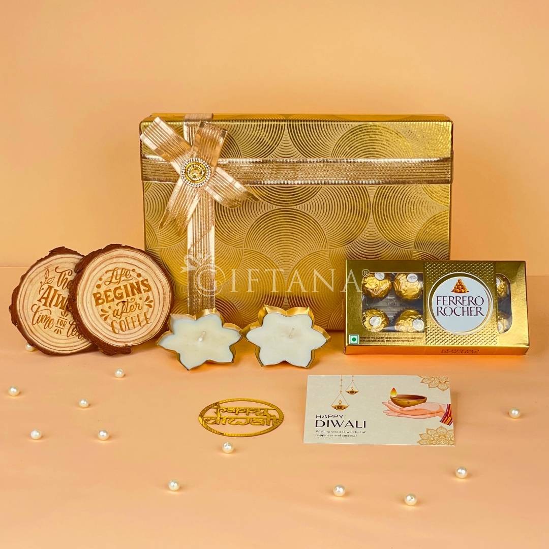 Luxury Diwali Gifts for Clients - Chocolates & Candles