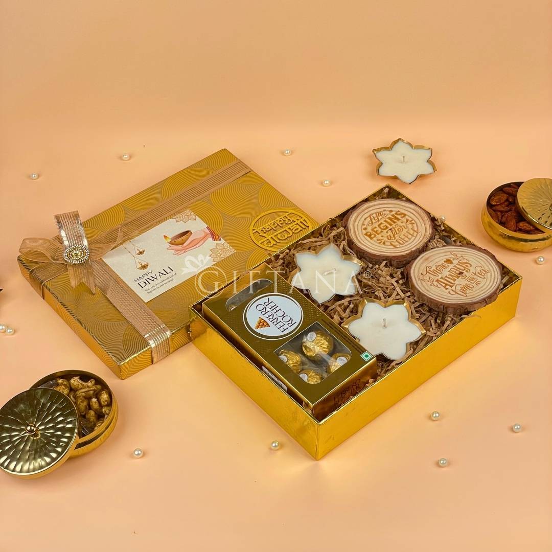 Luxury Diwali Gifts for Clients - Chocolates & Candles
