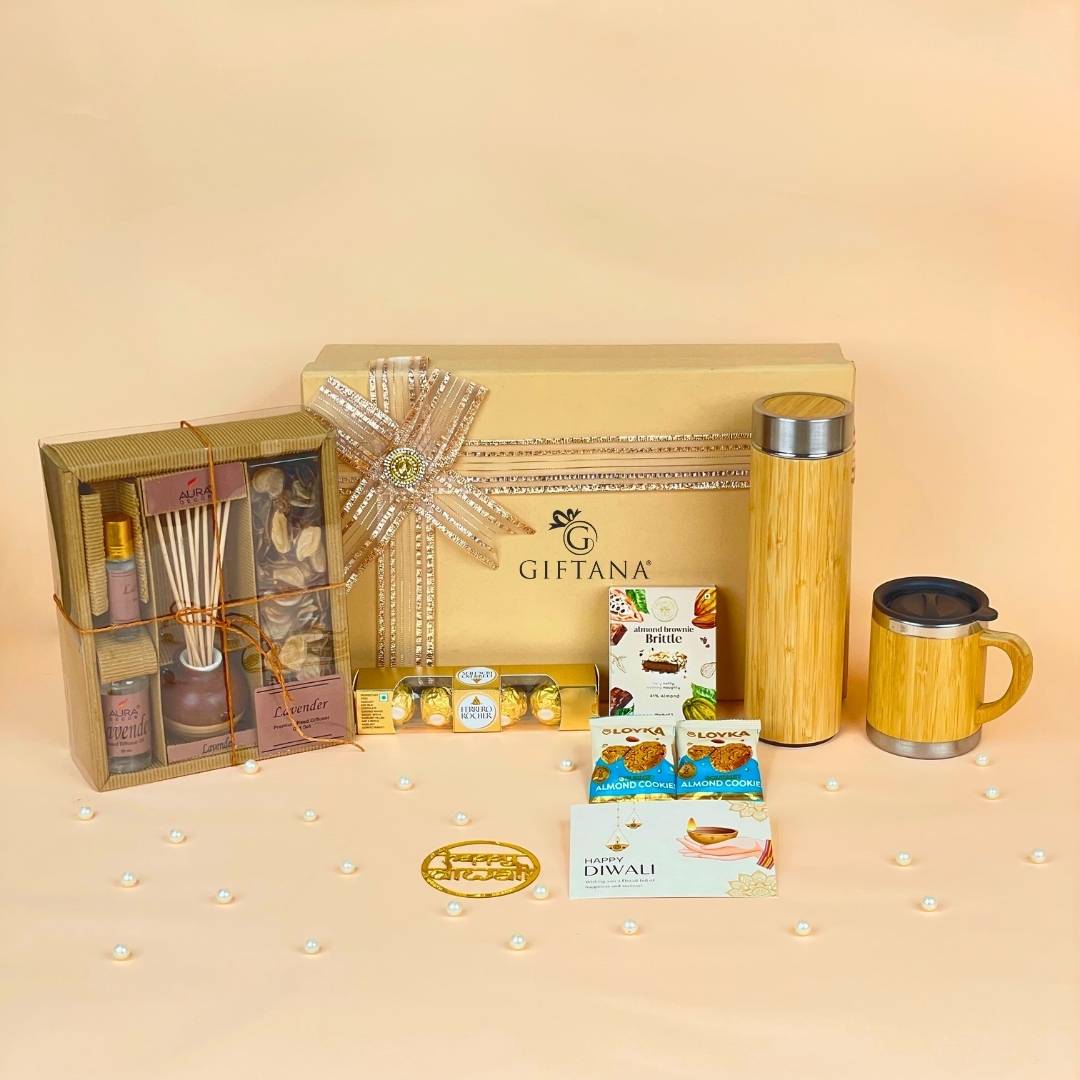 Customized Corporate Diwali Hamper - Premium Treats