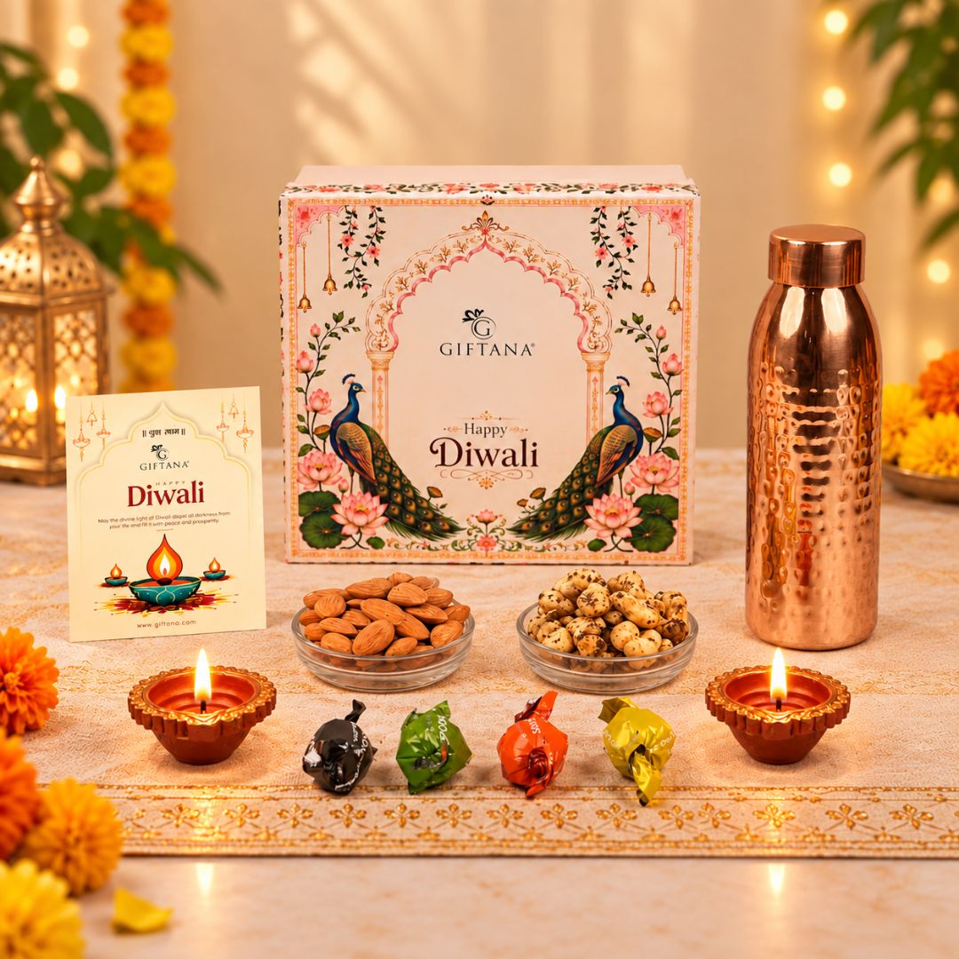 1790090146_Diwali-Delight-Premium-Copper-Bottle-Gourmet-Gift-Hamper-2-Giftana-India